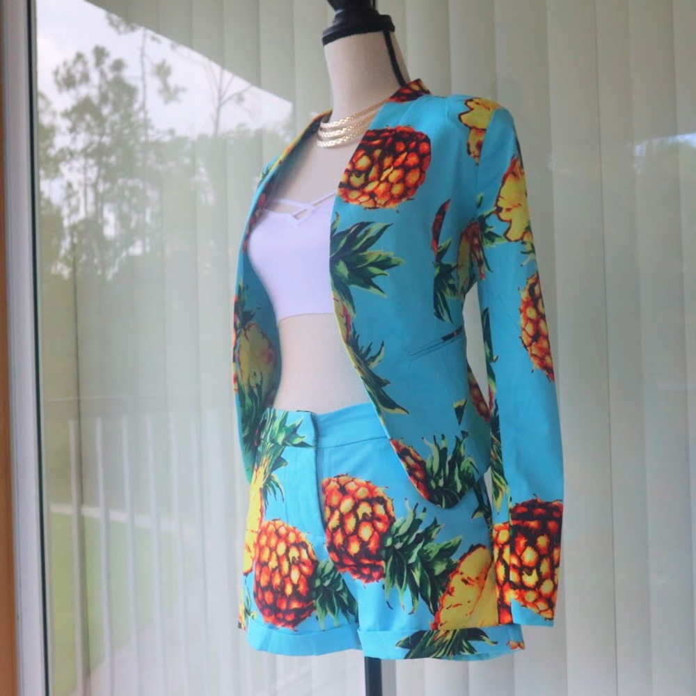 ‼️SOLD‼️Pineapple 2piece set